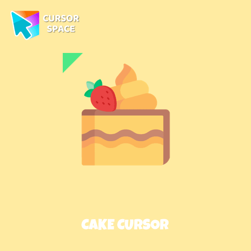 Cake cursor arrow cursor